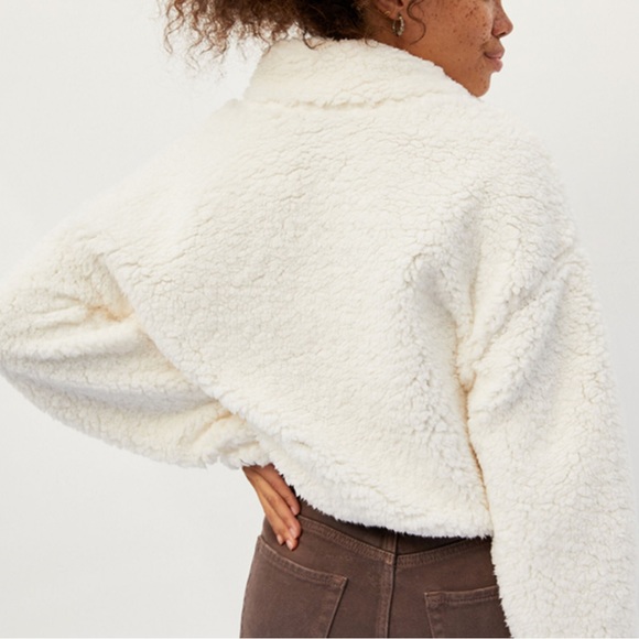 PacSun Simone Sherpa Henley Pullover - Picture 10 of 11